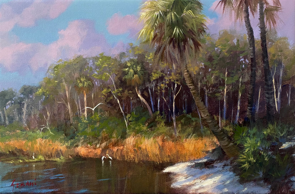 On the River Bank. Original