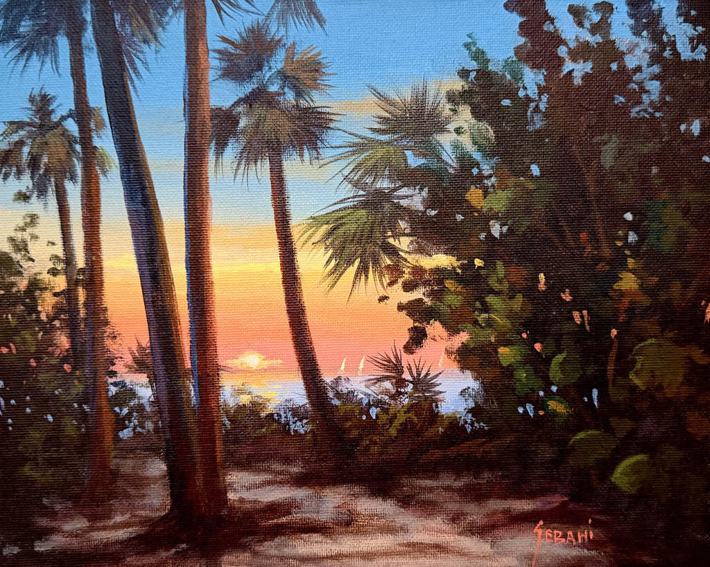 Sunset view Path