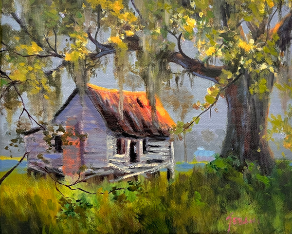 Backcountry Cabin Landscape