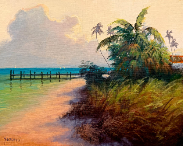 Florida Tropical Beachscape