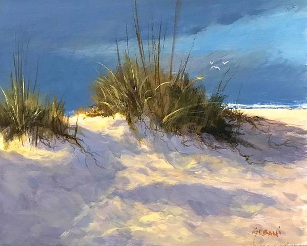 Florida Coastal Seascape Art print  - Art Print