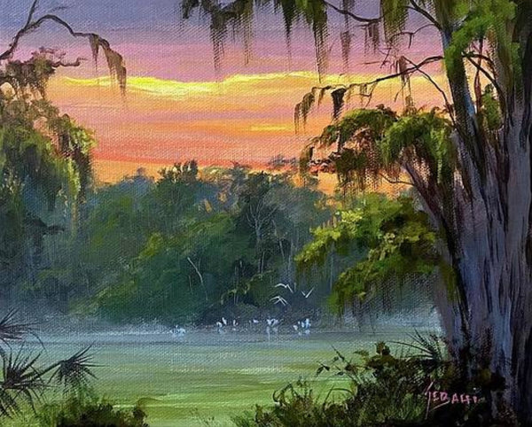 Florida Landscape Various Wrapped Canvas Prints