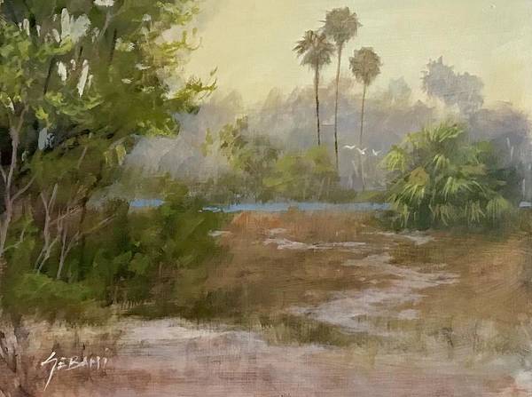 Misty Florida Trail - Art Print